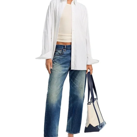 NWOT DENIMIST (R13 diffusion line) LUCY BOYFRIEND JEANS - sz 28 - Picture 2 of 12